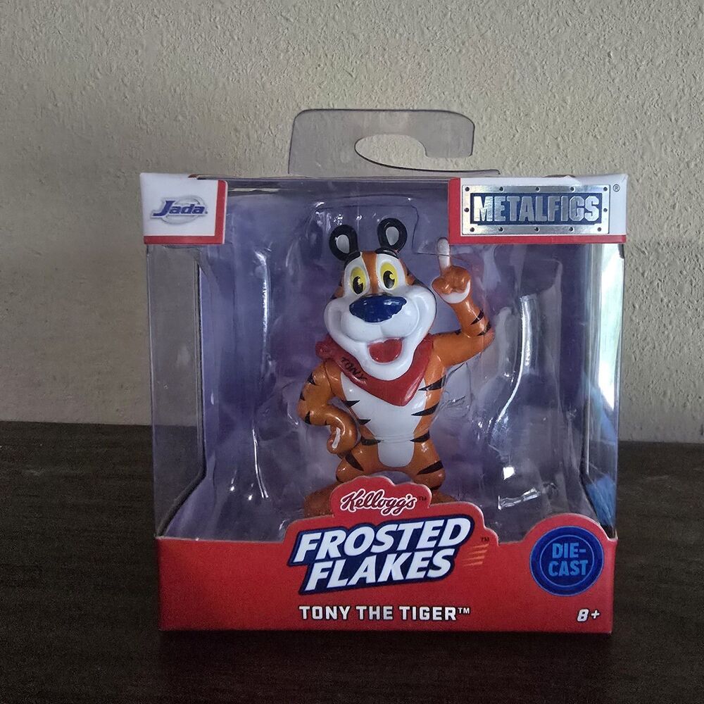 Jada Metalfigs Kellogg's Frosted Flakes Tony the Tiger Die-Cast Figure NEW NIB